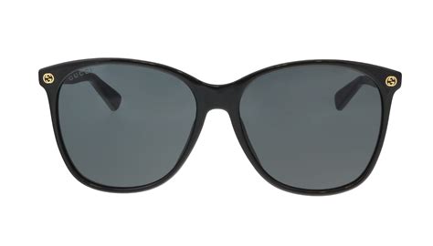 gucci 0024s black 001 58mm|Gucci Gg0024s 001 Black Round Women's 58 Mm Sunglasses.